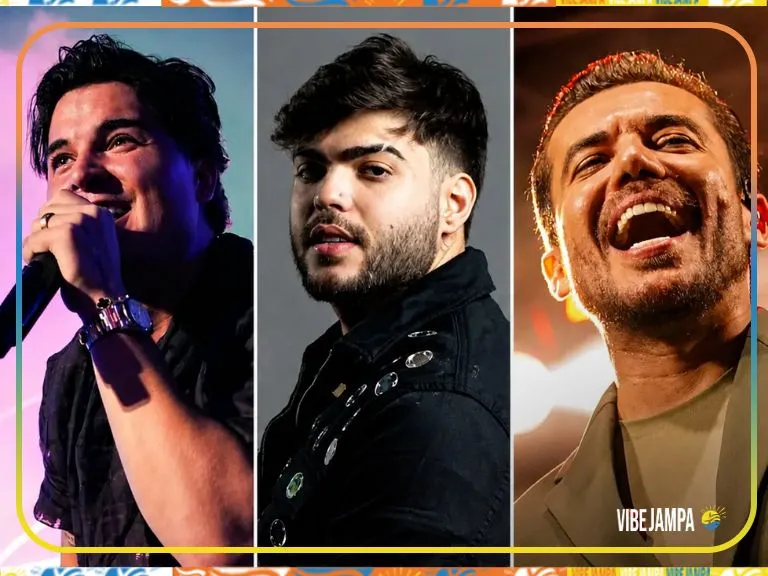 Projeto “Do Meu Tempo Pra Cá” reúne Núzio Medeiros, Eric Land e Luan Estilizado em Campina Grande