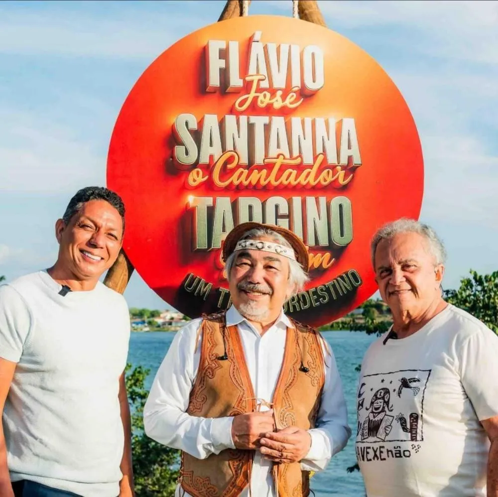 Santanna, Flávio José e Targino Gondim levam “Três Nordestinos” a João Pessoa